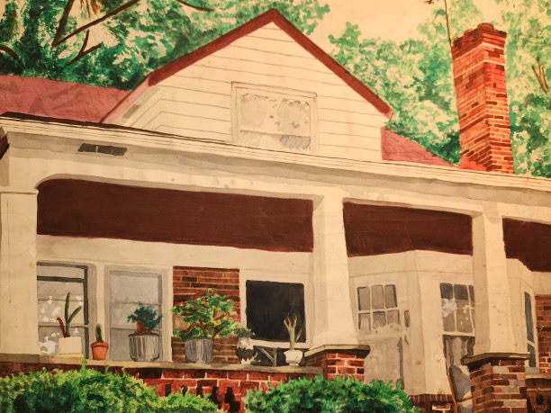 Summer Home (Watercolor 22x26)