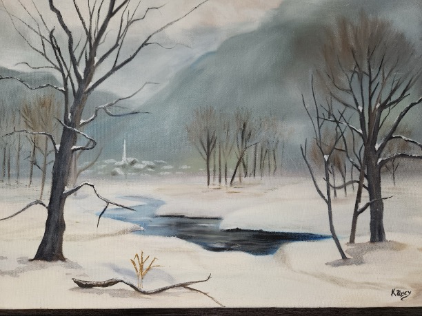 Winter Solitude (Oil 16x20)